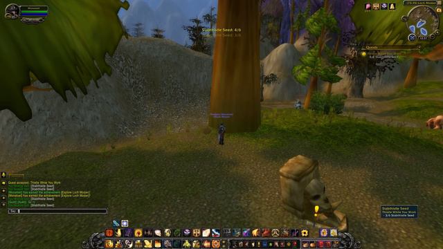 Quest 1235: Thistle While You Work (WoW, human, paladin) смотреть онлайн
