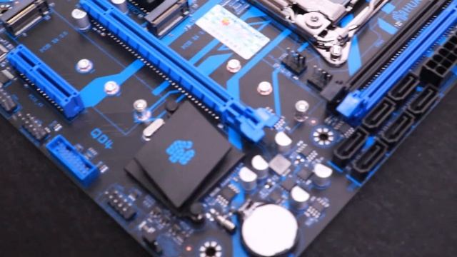 HUANANZHI x99-QD4 motherboard video смотреть онлайн