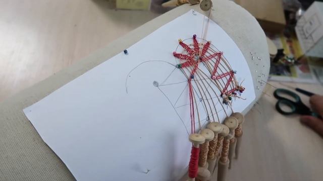 Плетение на коклюшках. Урок 13. Вилюшка. Продолжение. смотреть онлайн