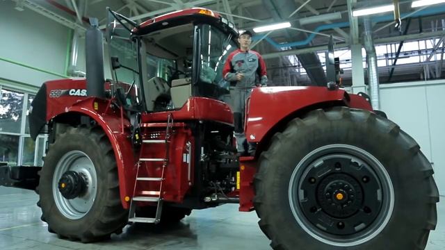 Обзор трактора Case IH Steiger 550 смотреть онлайн
