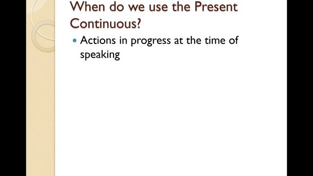 PRESENT CONTINUOUS Tense: Present Progressive [English grammar explained] смотреть онлайн