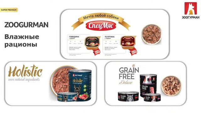 Особенности кормления собак и кошек в разном возрасте | Сухие и влажные корма ЗООГУРМАН | Часть 2 смотреть онлайн