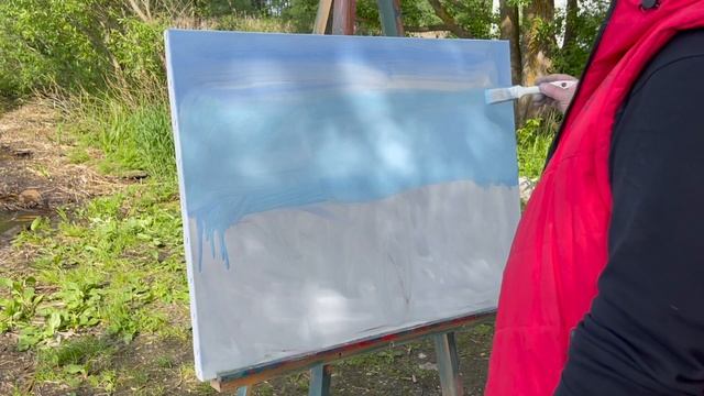 Видео-урок "Берег Плещеева озера" (Институт живописи за 100 дней: КУРС Пленэрная живопись) смотреть онлайн