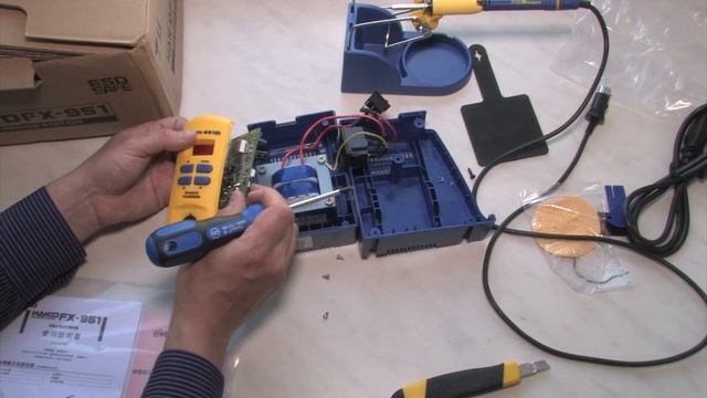 Hakko FX-951 c Aliexpress. Оригинал или подделка? смотреть онлайн