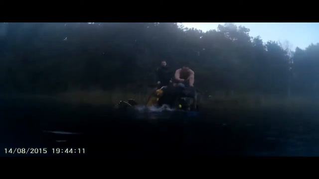 Дайвинг клуб "Борзый карась" 14.08.2015 Голубое озеро смотреть онлайн