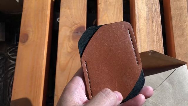 Картхолдер de l'Oural из натуральной кожи ручной работы смотреть онлайн