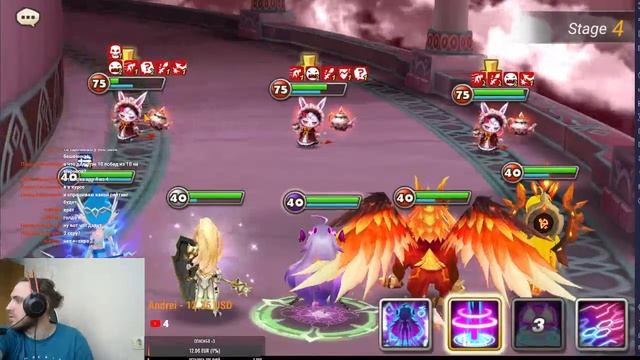 Summoners War: Sky Arena. Хелл Башня, Общение, Советы смотреть онлайн
