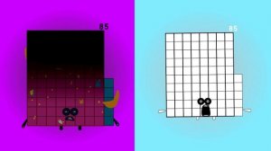 Official Phobiablocks Band (51-100)  vs Uncannyblocks Remastered |  Infinity Cool Sounds!