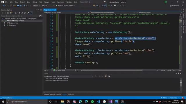 Abstract Factory Pattern (Part 1) смотреть онлайн