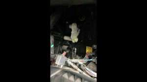 Mitsubishi L200 замена дополнительного мотора печки