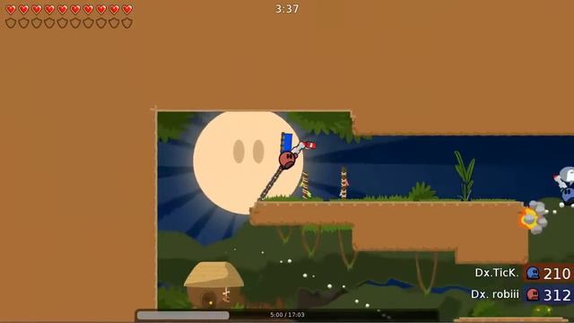 Teeworlds Dx. CLan Fight Part1 смотреть онлайн