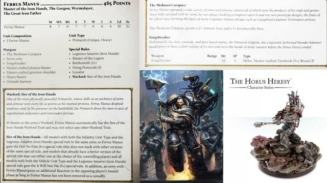 X - Iron Hands | Обзор легиона | Новая Ересь Хоруса | The Horus Heresy смотреть онлайн