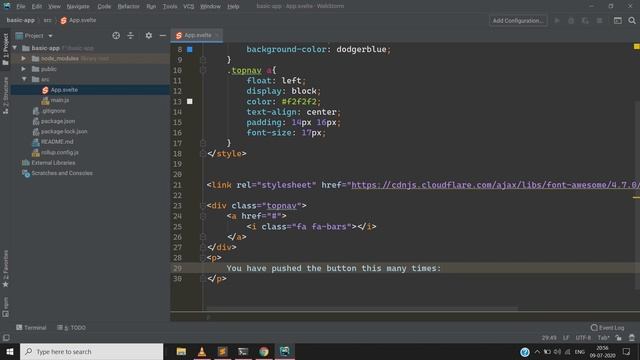 Svelte Basic UI {Font Awesome Icons}(same ui using different frameworks) [season 1] смотреть онлайн