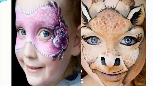 мастер класс по аквагриму работа с трафаретами смотреть онлайн