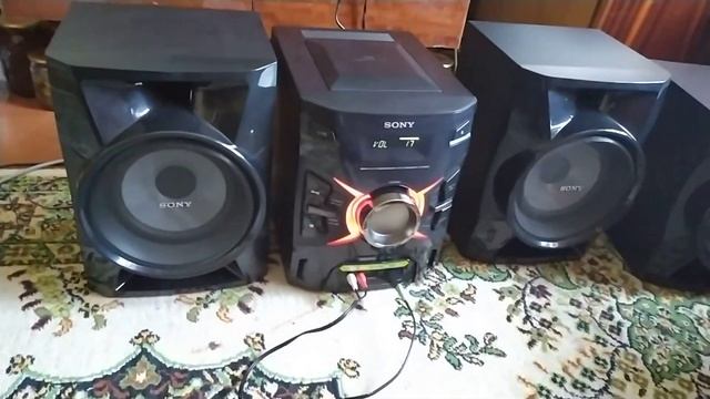 ►Подключил блютуз Sony MHC-EX990 ! Система Hi-Fi☝ Смотрите видос до конца и одевайте на ушники ! смотреть онлайн
