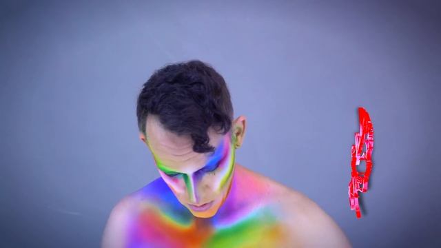 THE LEGACY COAT ! ! #acidcolorproject - EVERY COLOR used in this drag rainbow goth transformation смотреть онлайн