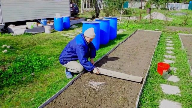 YUFE yuri Как я сажаю лук, чеснок и прочее. смотреть онлайн