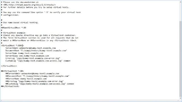 Setting Up Virtual Hosts In Xampp смотреть онлайн