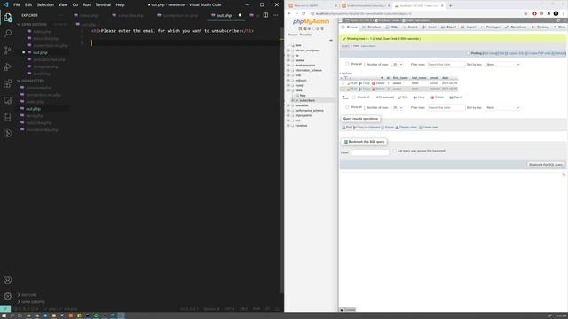 Create Newsletter APP with PHP & MySQL | TUTORIAL смотреть онлайн