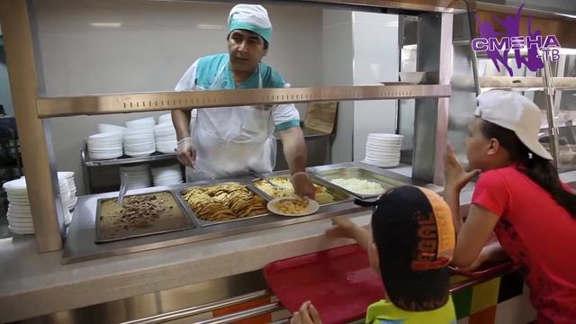 В ВДЦ «Смена» новая система организации питания смотреть онлайн