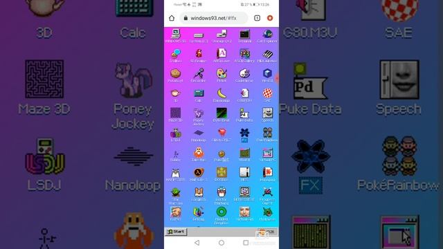 Windows 93 на смартфоне. Лагает. Сломал Windows. смотреть онлайн