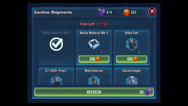 ★ Star Wars Galaxy of Heroes | SQUAD CANTINA BATTLES & Upgrading Attacks and Abilities | iOS ★ смотреть онлайн