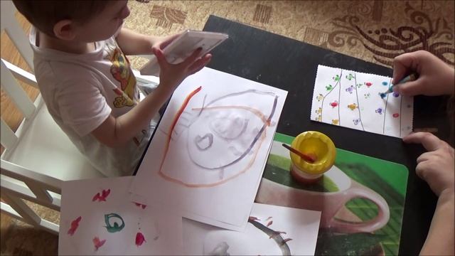 Развлечения: Рисуем открытку "Птички" смотреть онлайн