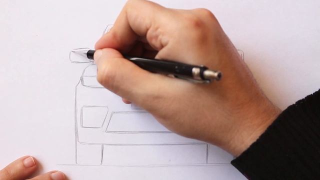 Как нарисовать машину Range Rover поэтапно смотреть онлайн