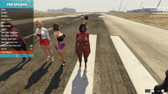 GTA V Mods - Ped Collection 2022 - distance lod test only, not ready. смотреть онлайн