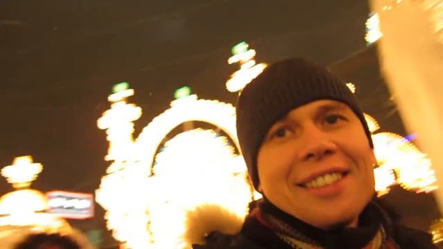 Новый год 2016 в центре Москвы. New Year 2016 in the center of Moscow смотреть онлайн