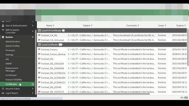 Installing Fortinet CA Certificate To Fix Certificate Errors