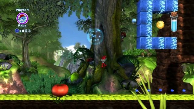 The Smurfs 2 (Wii U) - Enchanted Forest Level 1 смотреть онлайн