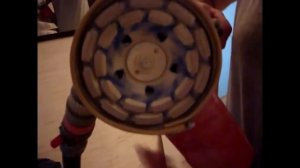 очистка стен от краски/удаление краски,побелки шлифмашинкой часть 2