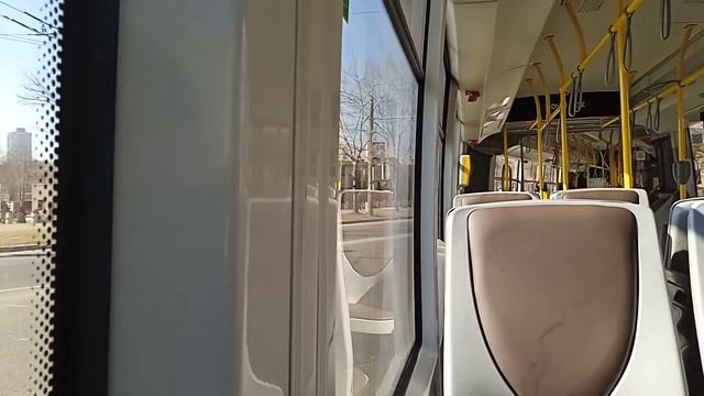 Минск поездка в троллейбусе БКМ 43300д бортовой номер 2517 марш. 59 смотреть онлайн