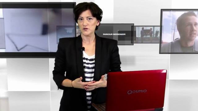 First Glasses-free 3D laptop: Qosmio F750 3D смотреть онлайн