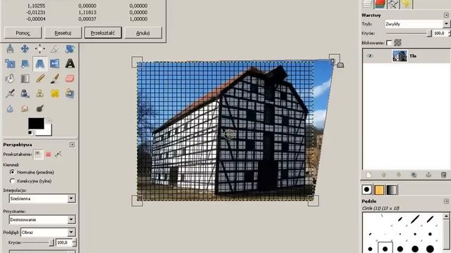 Jak naprawić perspektywę - GIMP - bez komentarza смотреть онлайн