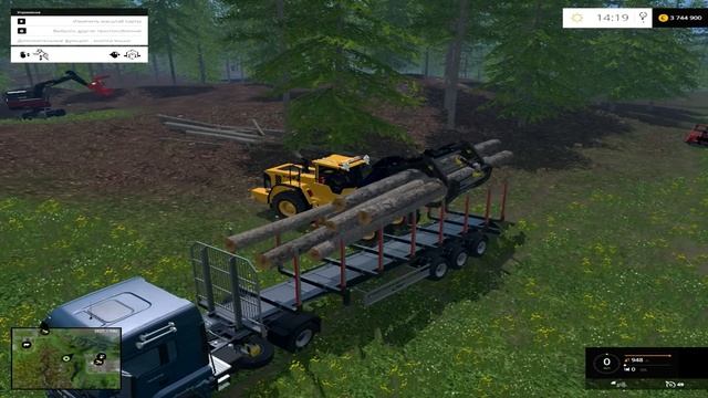 Farming Simulator 2015 mod loader LANTMANNE VOLVO 180F смотреть онлайн