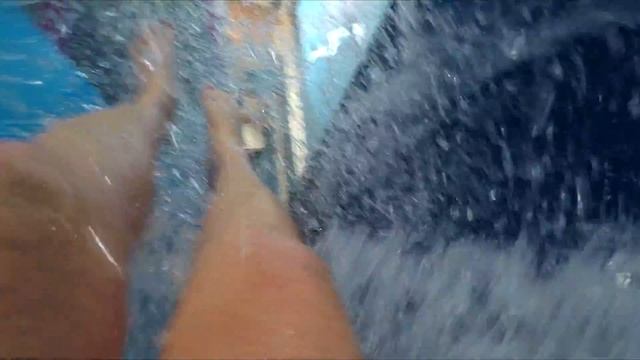 ALL WATER SLIDES at Aquapalace near Prague, Czech Republic!! смотреть онлайн
