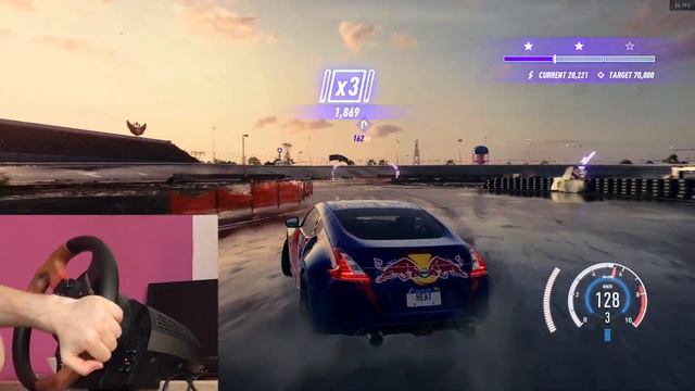 NFS Heat Unite 3.2 Simcade Handling l Stock Nissan 370Z Drifting смотреть онлайн