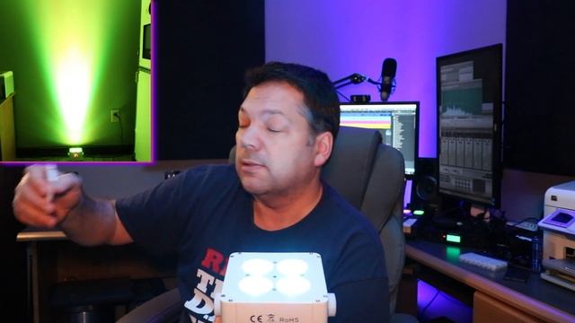 DJ Lights on a Budget - Uplights a 4x18 Battery Operated, Wireless light RGBWA + UV LIXADA смотреть онлайн