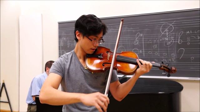 James Plays Glazunov Violin Concerto, Mvt. 3