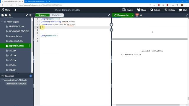 Insert Matlab Code into Latex смотреть онлайн