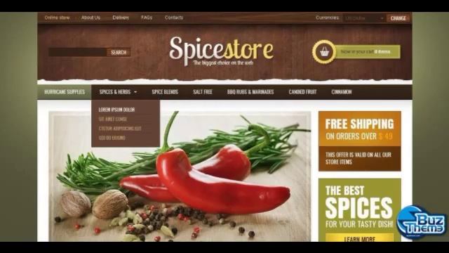 Download Spice Shop VirtueMart Template by Hermes TM смотреть онлайн