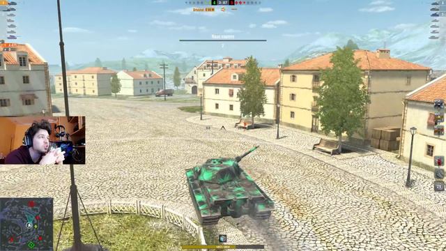 НЕУБИВАЕМЫЙ ТАНК E50M ● 8700 УРОНА НА ОШИБКАХ ТЯЖЕЛОВЕСОВ ● WoT Blitz