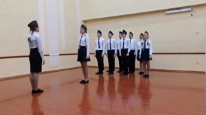"Зарница Пермь  - 2020" Строевая подготовка команды школы № 32