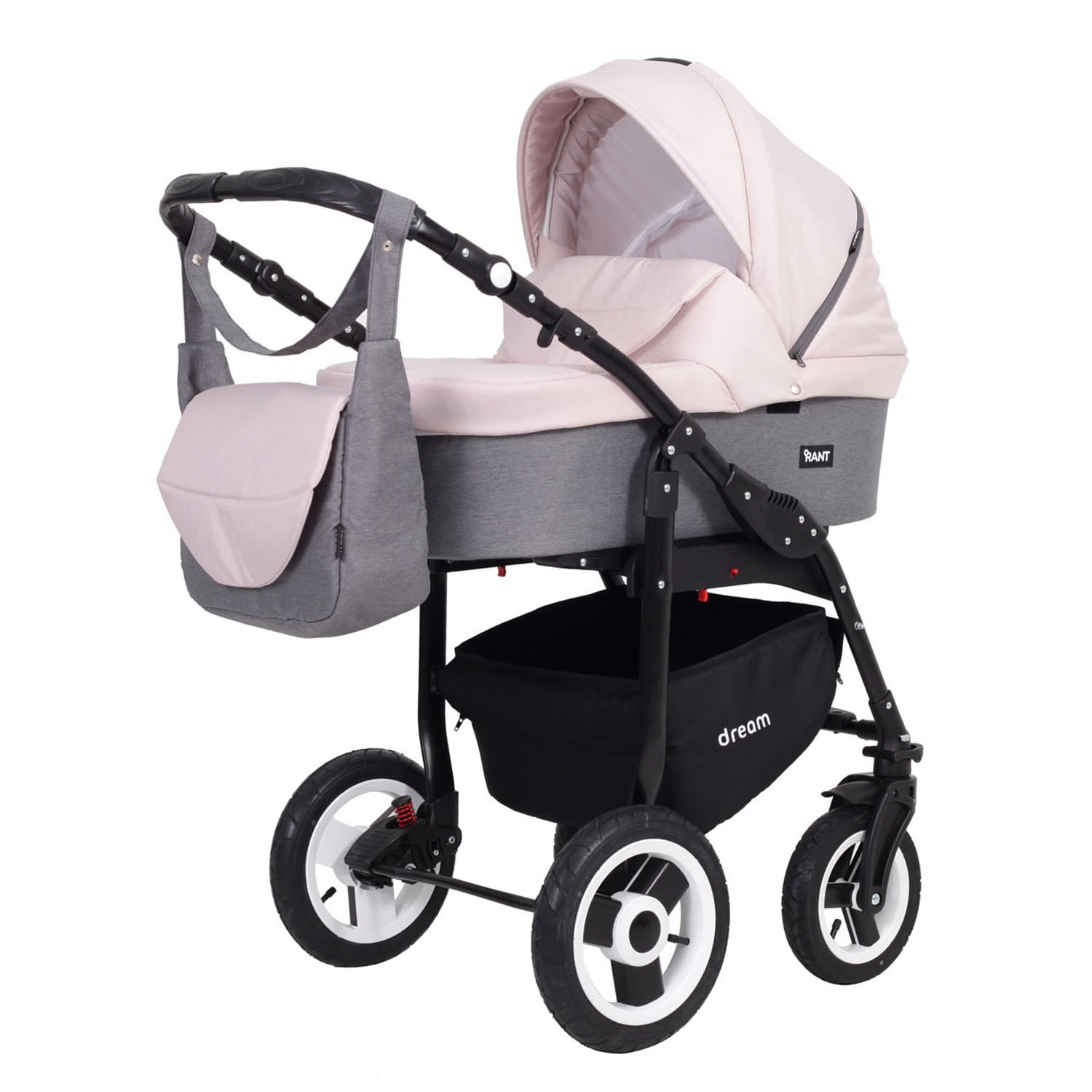 Коляска детская универсальная Rant Dream 2 в 1 / Коляска универсальная 2 в 1 Bart Plast Dream смотреть онлайн