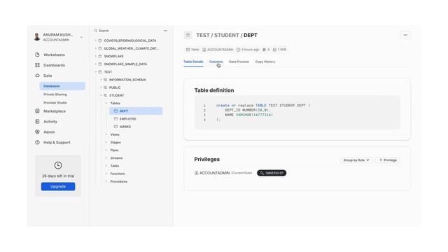 Snowflake - Snowsight - How to use New WEB-UI смотреть онлайн