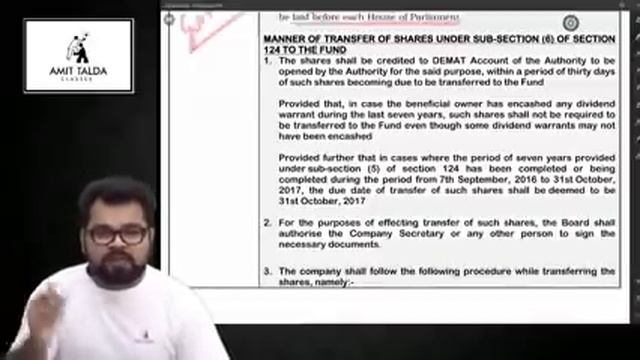 Company Law Amendment Part 12 | Dividend 3 смотреть онлайн