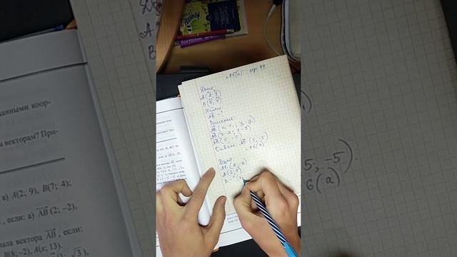 9 класс. Геометрия. Координаты вектора смотреть онлайн