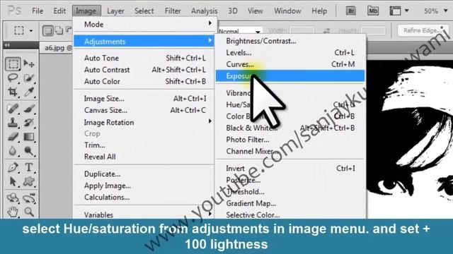 Transform Face into a Text Portrait in adobe Photoshop смотреть онлайн